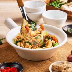 Claypot Nasi Goreng Siram Seafood