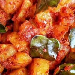 Nasi Kentang Balado Telor Sambal
