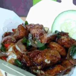 Rice Box Ayam Kecap Cabe Ijo