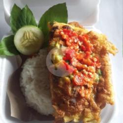 Nasi Geprek Telur