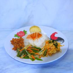 Nasi Campur   Telur Kare