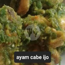 Ayam Serundeng Sambal Ijo