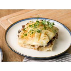 Truffle Mushroom Open Sandwich