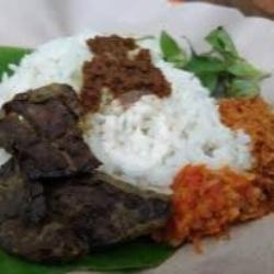 Nasi Penyetan Paru