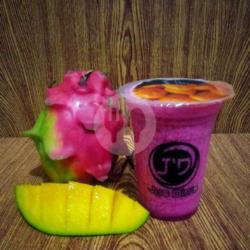 Jus Mix Buah Naga   Mangga