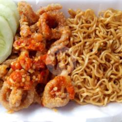 Mie Usus Geprek