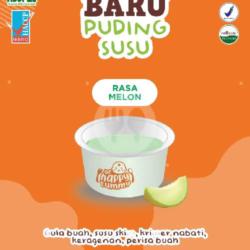 Puding Susu Rasa Melon