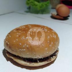 Roti Burger Besar Choco Chrunchy Keju