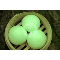 Bapao Pandan/pandanus Custard Bun