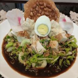 Lontong Tahu Goreng Khas Medan (bumbu Kecap)