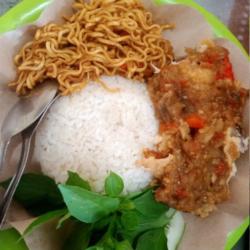 Nasi Mie Ayam Geprek