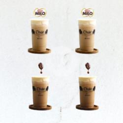 Paket Puas 4 ( 2 Thai Coffee, 2 Thai Millo Coffee )