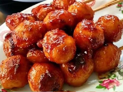 Susu Jelly Es Teh Dan Bakso Bakar Princess, Serengseng Raya