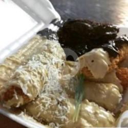 Pisang Goreng Krispy Tiramisu Toping Keju