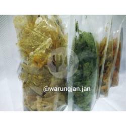 Kripik Kaca Rumput Laut Pedas 100g