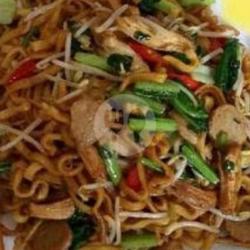 Mie Goreng Ayam Suwir Bakso Pedes/tidak