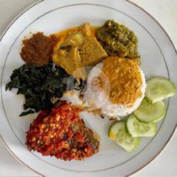 Nasi Rames Ikan Tongkol Balado