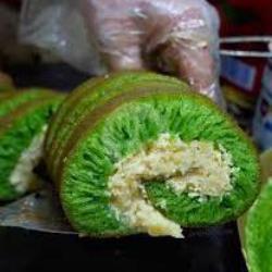 Martabak Roll Pandan Keju