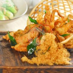 Kepiting Soka Goreng Abon Ayam