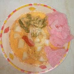 Ketupat Sayur Labu Siam Buncis Telor