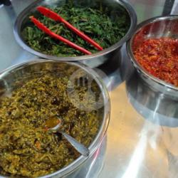 Sambal Lalap (daun Singkong Sambal Ijo)