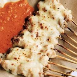 Sate Taichan Campur Kulit Goreng Mozzarella