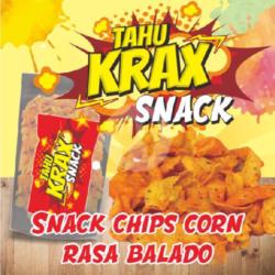 Tahu Krax Snack Keripik Jagung Balado