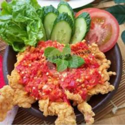 Ayam Geprek Sambel Merah