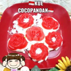 Kue Kosui Coco Pandan Isi 6 Edisi Merah Putih