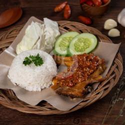 Ayam Geprek Yago   Nasi