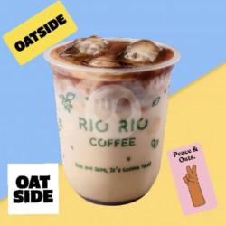 Oat Coffee Latte With Aren