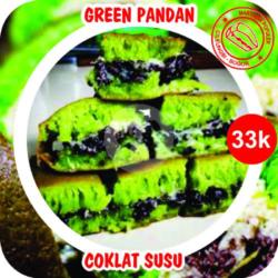 Coklat Susu - Green Pandan