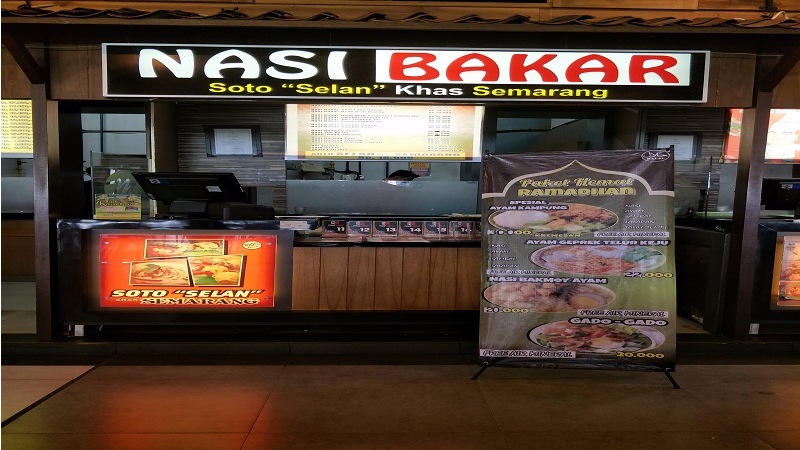 Nasi Bakar (Soto "Selan" Semarang), Moro Mall