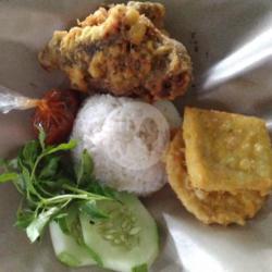 Paket Ampela, Usus, Tempe Tahu Nasi