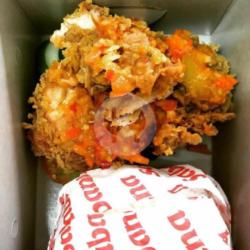 Paket Nasi Ayam Geprek Dada / Paha Atas