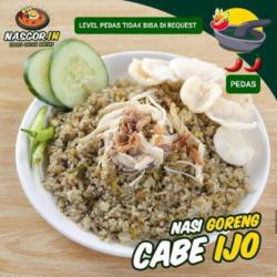 Nasi Goreng Cabe Ijo (pedas)