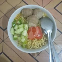 Mie Rebus Nyemek  Pedas Level Pedas/sedang