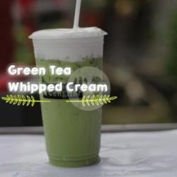 Green Tea Whipped Cream Large 22 Oz