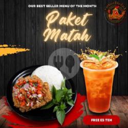 Paket Ayam Geprek Sambel Matah