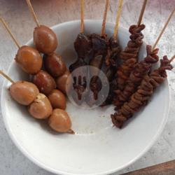 Sate Telor Puyuh, Sate Usus, Sate Ati Ampela