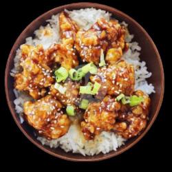 Rice Chicken Spicy Curry