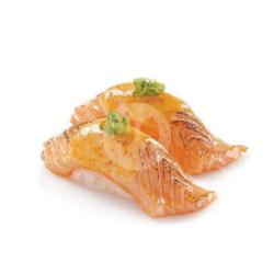 Aburi Salmon Mentai Sushi