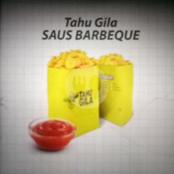 Tahu Gila Saus Barbeque Pedas