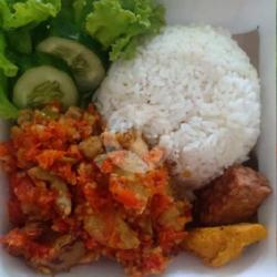 Nasi Jengkol Geprek