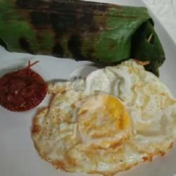 Nasi Bakar Ayam Suir  Telur Ceplok