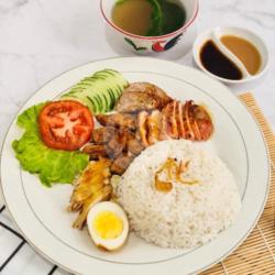 Nasi Ayam Campur