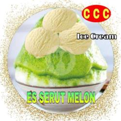 Es.salju Melon Vanila Ice Cream (500 Ml)