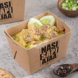 Nasi Gulai Iga Sapi Muda