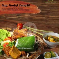 Paket Nasi Timbel Komplit Ayam Br