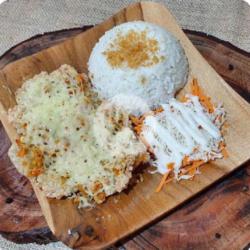 Ayam Geprek Katsu Mozarella